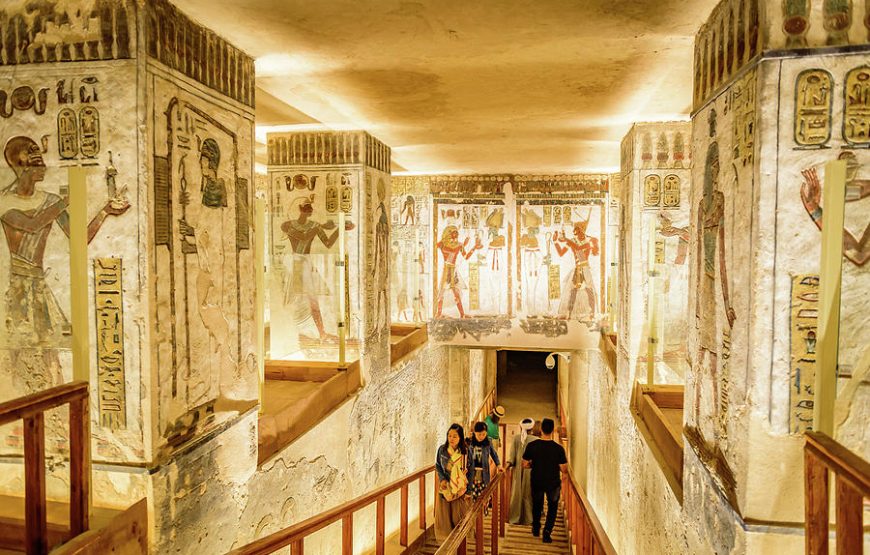 Luxor: Valley of the Kings and Hatshepsut Temple and Karnak temple